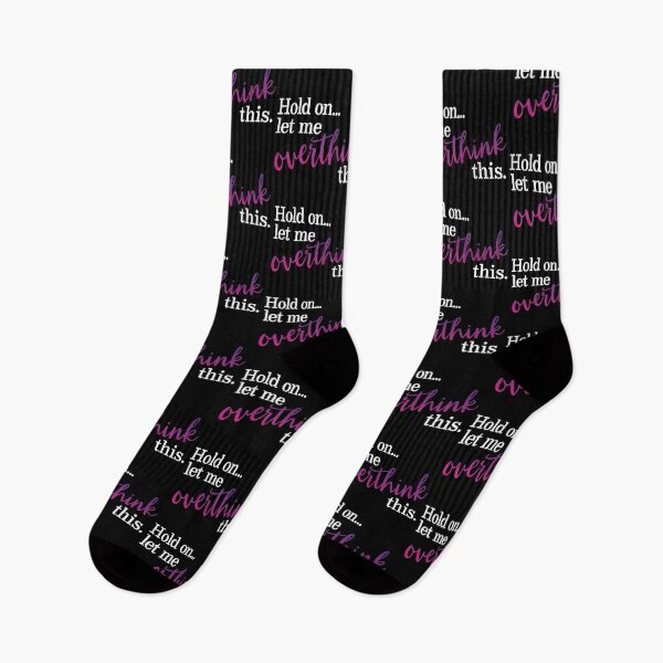 Item preview, Hold on let me overthink this designed and sold by Rhonda Hanrahan.