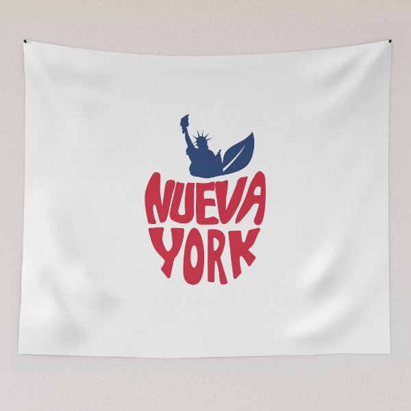 Item preview, Nueva York Spanish New York retro vintage design  designed and sold by ZzCorezZ.