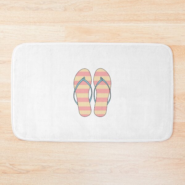 Item preview, Yellow, Pink, and blue summer flip flops designed and sold by cambrieadams.