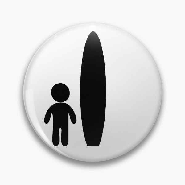 Item preview, Surf Kid - Surfer Child with Surfboard designed and sold by HalfCat.