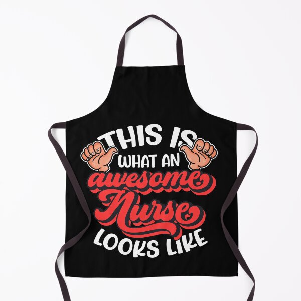 Item preview, This Is What An Awesome Nurse Looks Like, Funny Nurse Gift designed and sold by FuntasticDez.