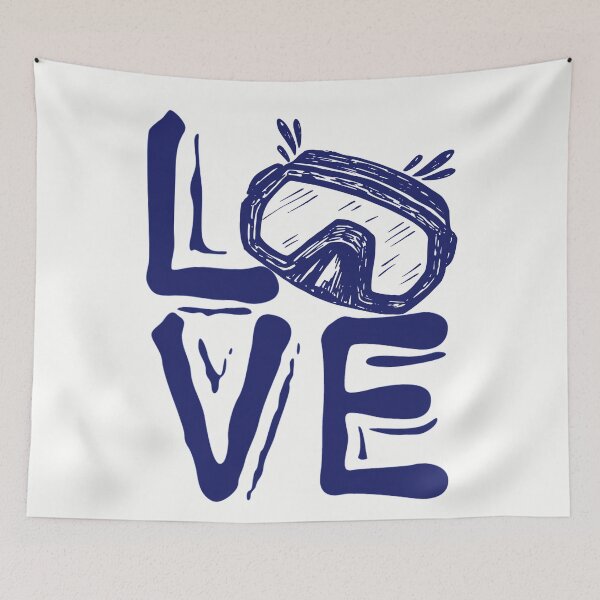 Item preview, Love Snorkeling, Gift ideas for Snorkelers and Scuba Divers  designed and sold by AmazingEcraft.