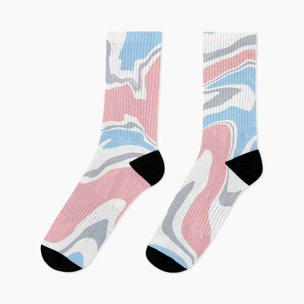Item preview, Blue and pink abstract pattern designed and sold by IndieSkyDesign.