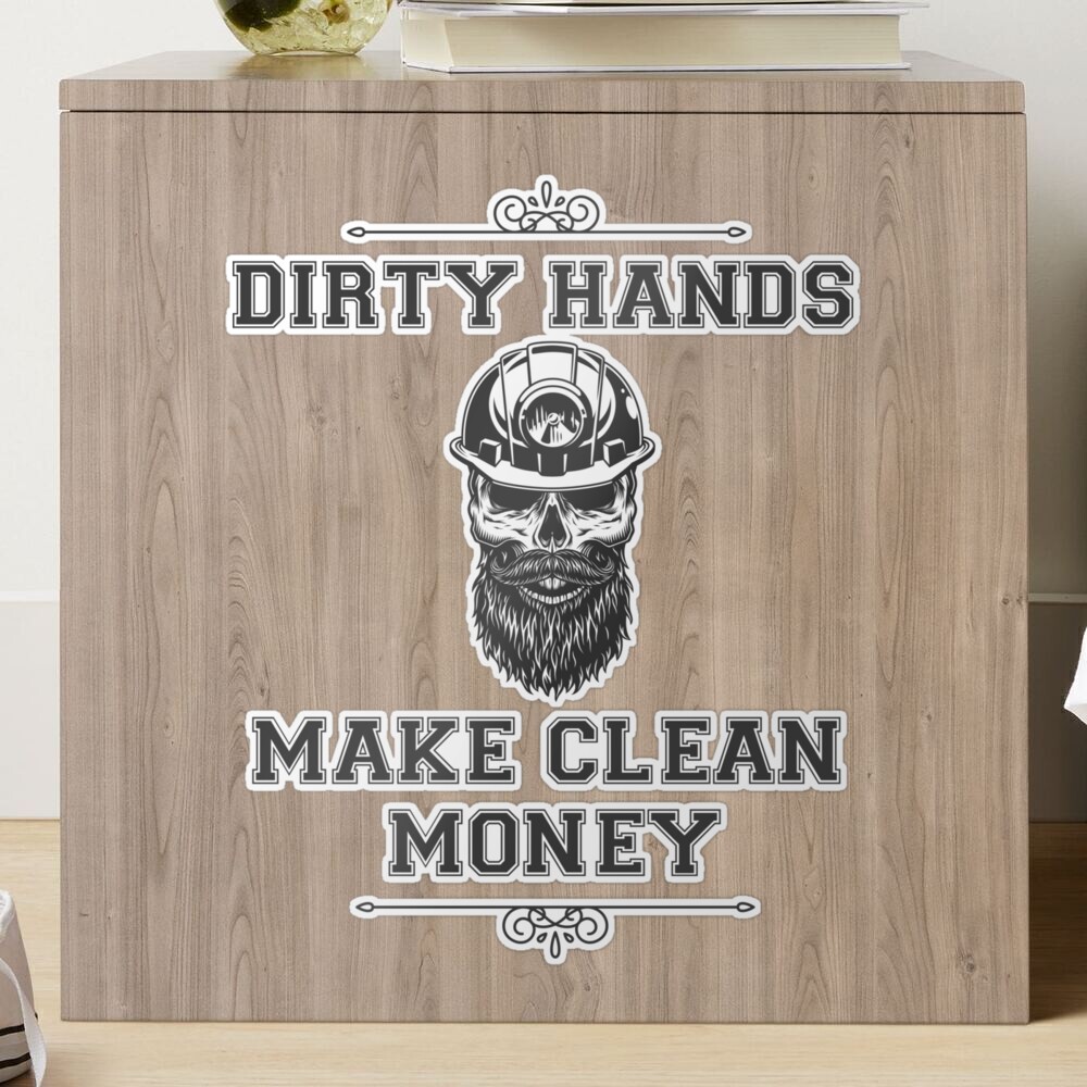 Dirty Hands Clean Money - Leather and Oakmoss