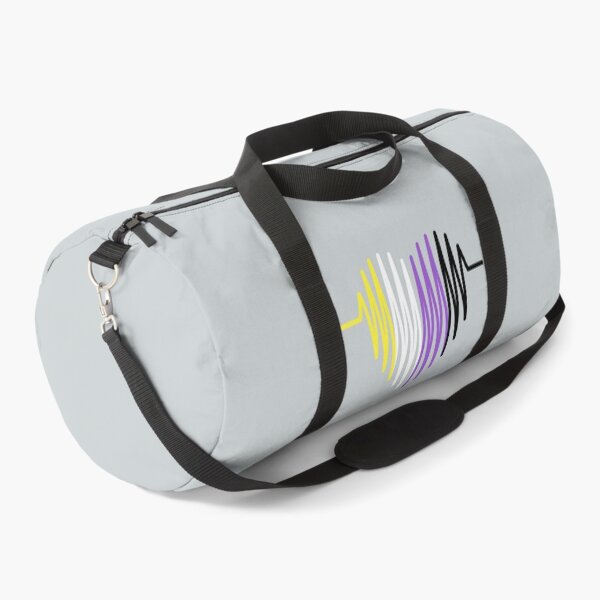 Item preview, Non-binary heartbeat | LGBTQ Pride designed and sold by Petra Becker.