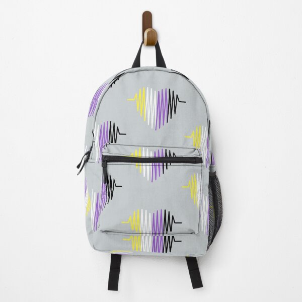 Item preview, Non-binary heartbeat | LGBTQ Pride designed and sold by Petra Becker.