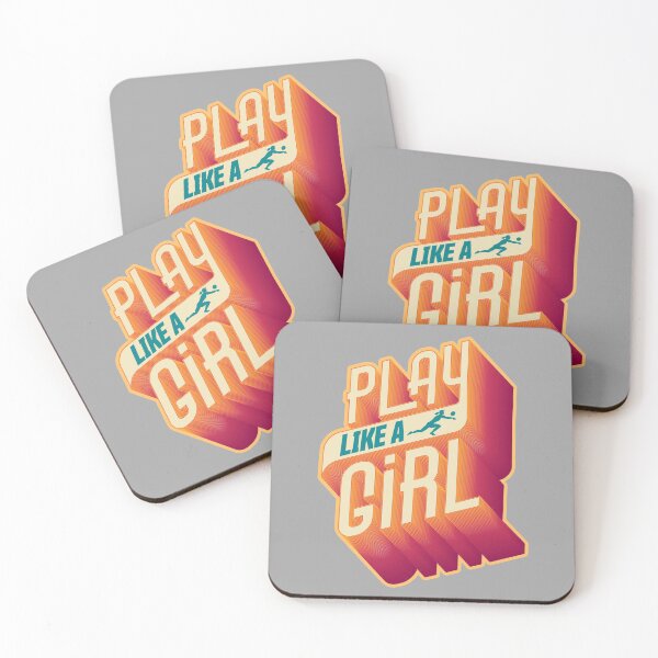 Item preview, Play like a Girl | 3-D Text Design designed and sold by 804 Volleyball Swag  Volleyball Merch for players and fans.