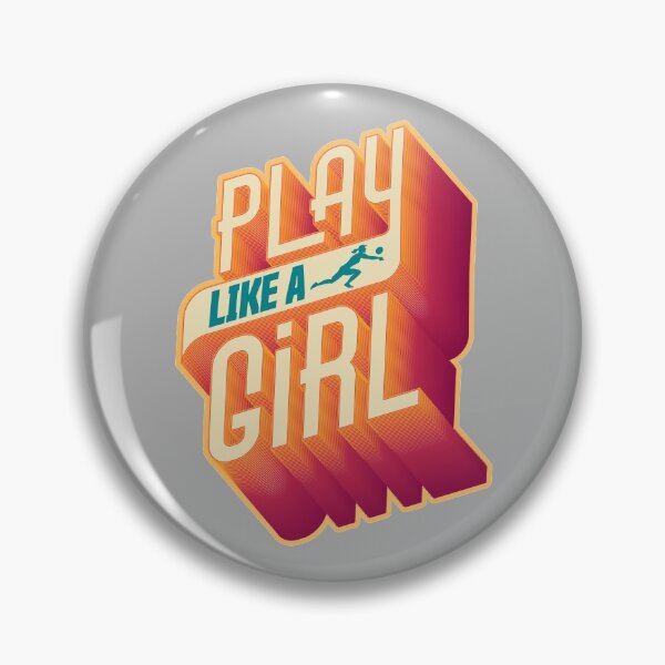 Item preview, Play like a Girl | 3-D Text Design designed and sold by 804 Volleyball Swag Volleyball Merch for players and fans.