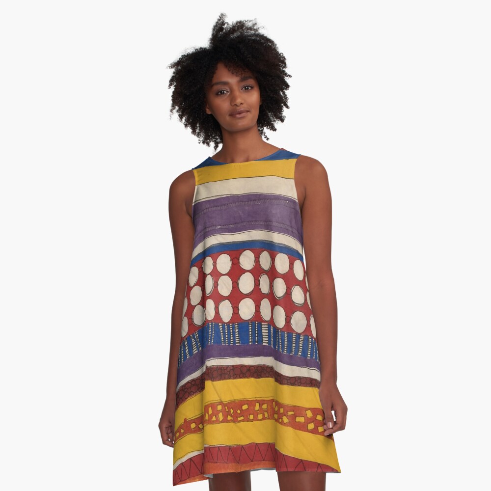 Dotty Dots A-Line Dress