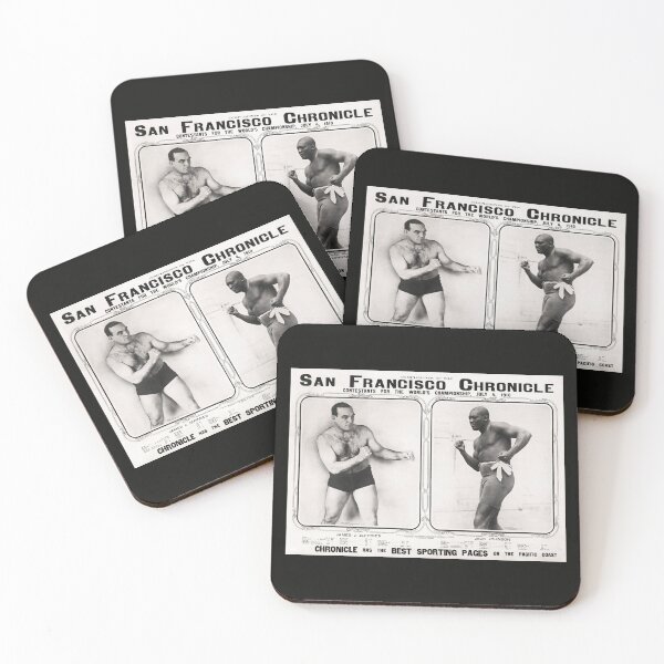 Item preview, Jack Johnson VS James J. Jeffries - World's Championship Promotion - 1910 designed and sold by warishellstore.