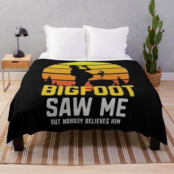 Item preview, Bigfoot Saw Me But Nobody Believes Me  designed and sold by Uppercase Tees.