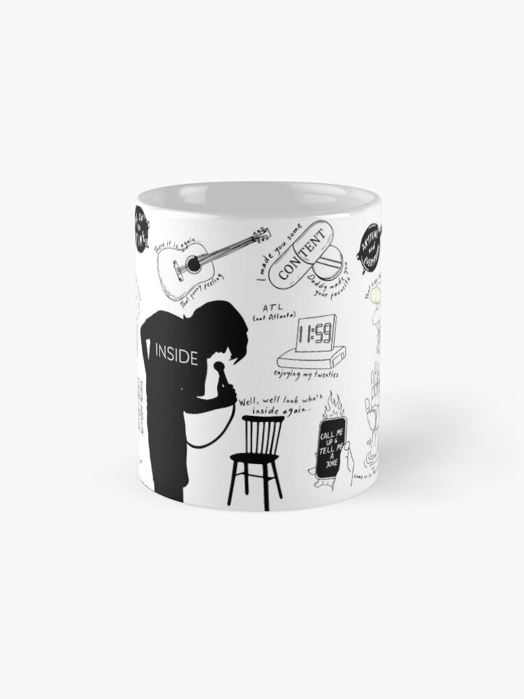 Alternate view of Inside sticker pack (Bo Burnham) Mug