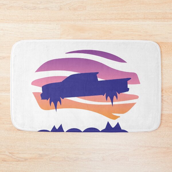 Item preview, Retro wave flying pickup truck designed and sold by mfzmfz.