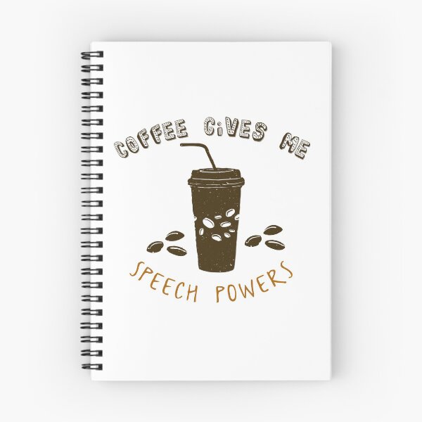 Item preview, Coffee Gives Me Speech Powers t-shirt designed and sold by fadouades.