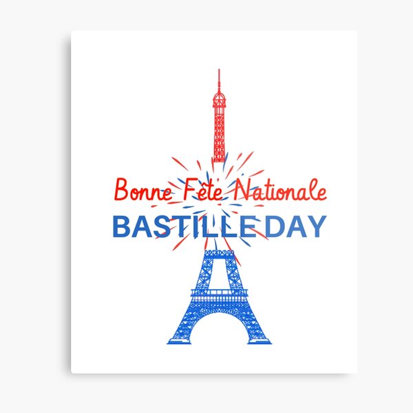 14 Juillet Metal Prints Redbubble