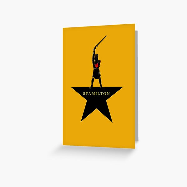 Spamilton Greeting Card