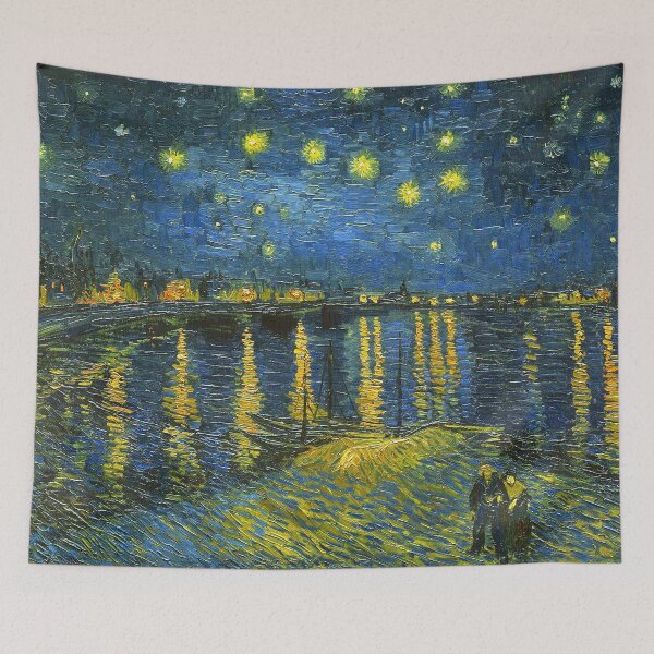Item preview, Starry Night Over The Rhone Van Gogh Painting designed and sold by ind3finite.