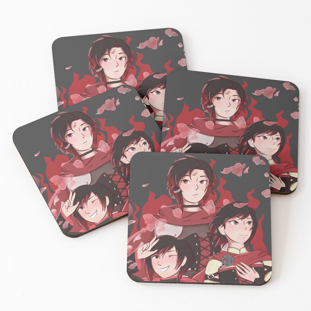 Item preview, Coasters (Set of 4) designed and sold by wallpacapaca.