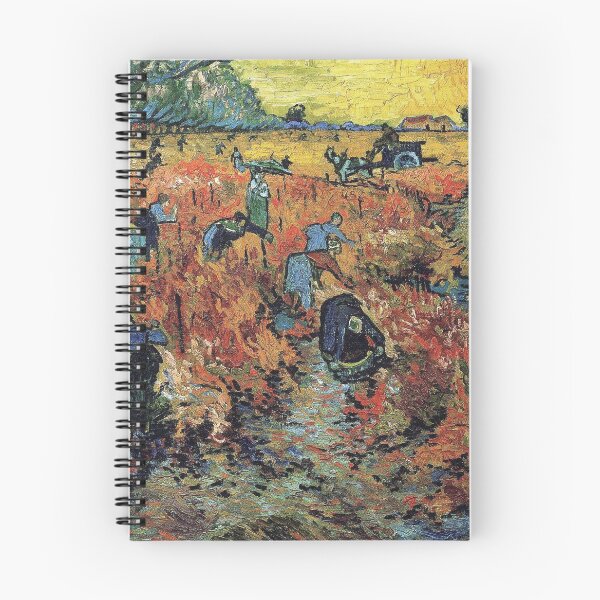 Item preview, The Red Vineyard Van Gogh Painting designed and sold by ind3finite.