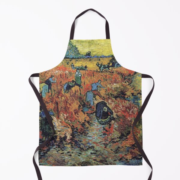 Item preview, The Red Vineyard Van Gogh Painting designed and sold by ind3finite.
