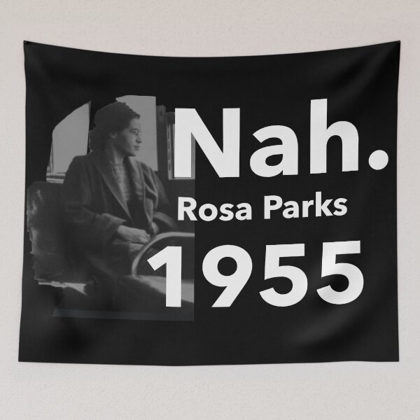 Item preview, Black Female Heroine Rosa Parks designed and sold by sourceoflife.