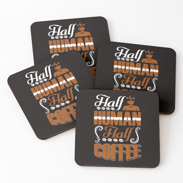 Item preview, half human half coffee designed and sold by Elonshop.