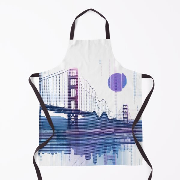 Item preview, Golden Gate Bridge Glitch designed and sold by ShaireProd.