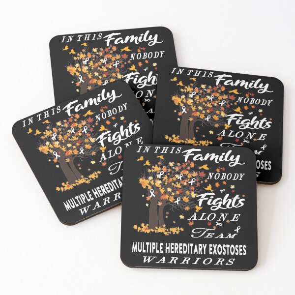 Item preview, In This Family No One Fight Alone Multiple Hereditary Exostoses Awareness designed and sold by radianen.