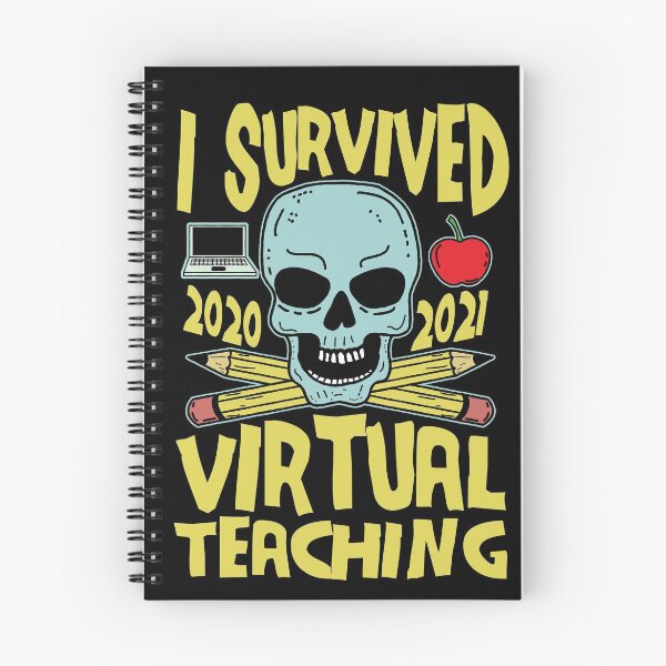 Item preview, I Survived Virtual Teaching Funny End of Year Remote Teacher designed and sold by Kawaiindoodle.