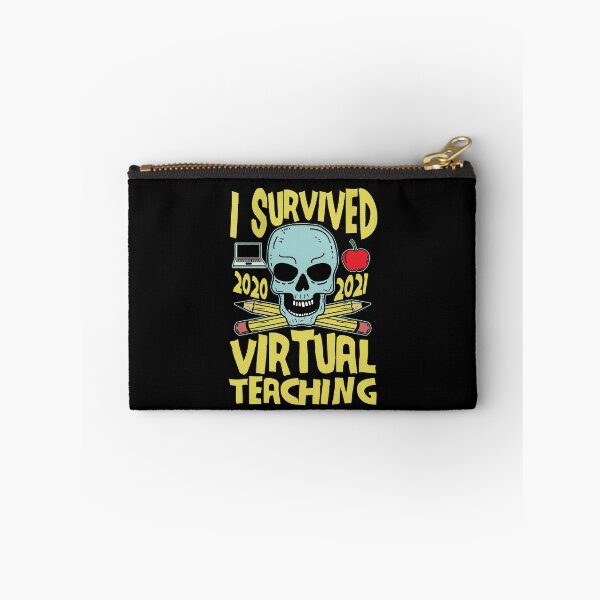 Item preview, I Survived Virtual Teaching Funny End of Year Remote Teacher designed and sold by Kawaiindoodle.