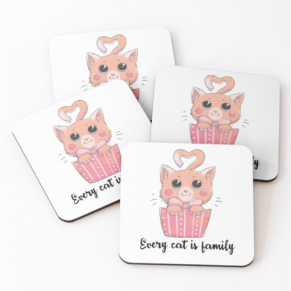 Item preview, Every cat is family, cute cats  gifts for women  designed and sold by DANT-shirts.