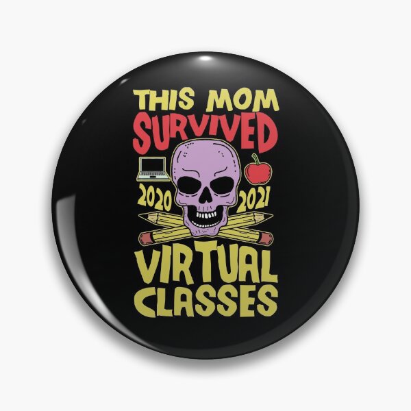 Item preview, This Mom Survived Virtual Classes End of School Year designed and sold by Kawaiindoodle.