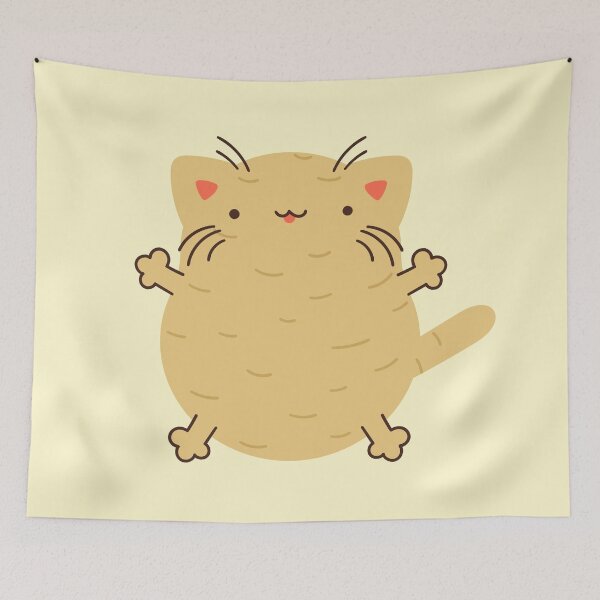 Item preview, Happy potato cat designed and sold by Nikamii.