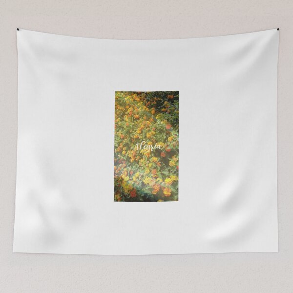 Aperçu de l'œuvre JOIE. Fleurs jaunes et oranges créée et vendue par Vikymonkey.