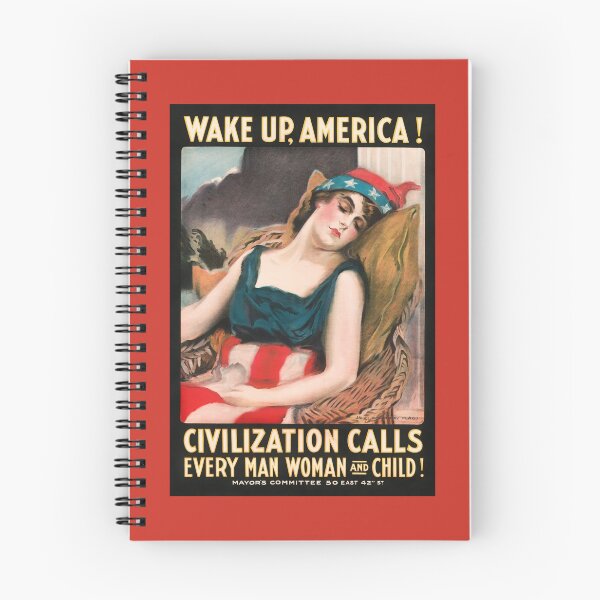 Item preview, Wake Up America - Civilization Calls - James Montgomery Flagg 1917 designed and sold by warishellstore.