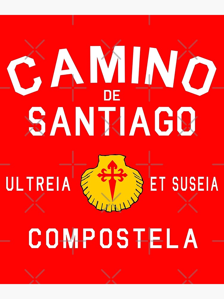 Buen Camino de Santiago. Compostela Peregrino by STdesigns