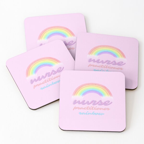 Item preview, watercolor nurse practitioner rainbow items designed and sold by yellrelang.