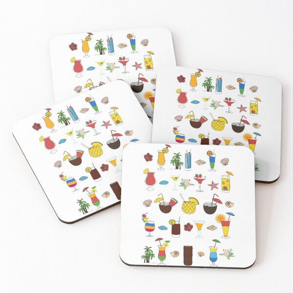 Item preview, Summer Cocktails designed and sold by GL Digital Artwork .