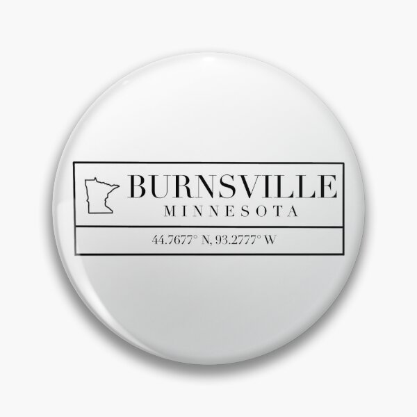 Artikelvorschau, Burnsville Minnesota Koordinaten entworfen und verkauft von Emily Designs.