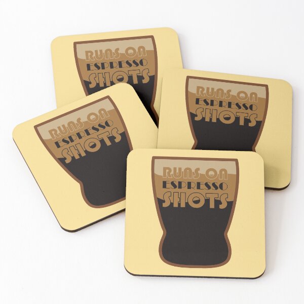 Item preview, Runs On Espresso Shots designed and sold by Alec Buchan.