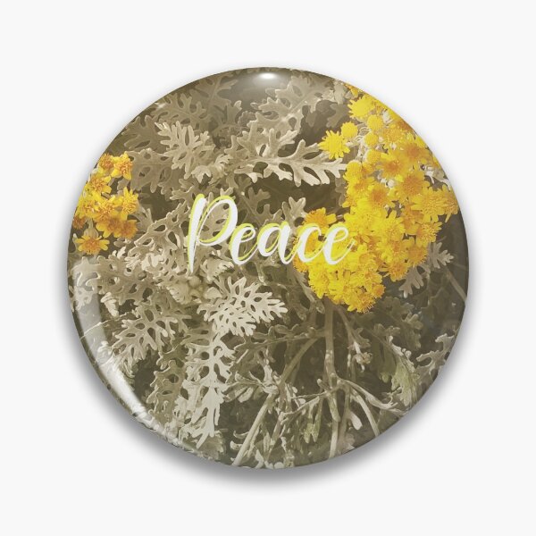 Item preview, PAZ. plantas con flores amarillas y hójas grises designed and sold by Vikymonkey.