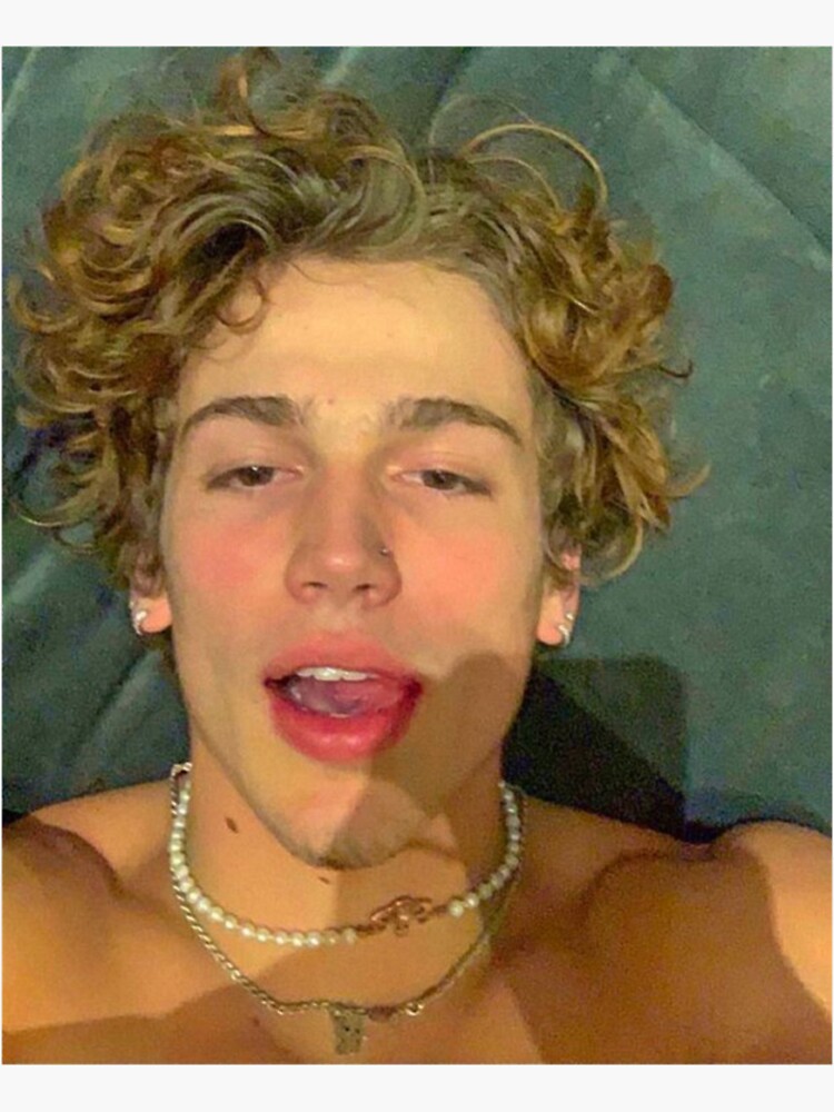 "vinnie hacker" Sticker for Sale by kgmcg Redbubble