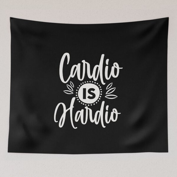 Item preview, Cardio is hardio designed and sold by pnkpopcorn.