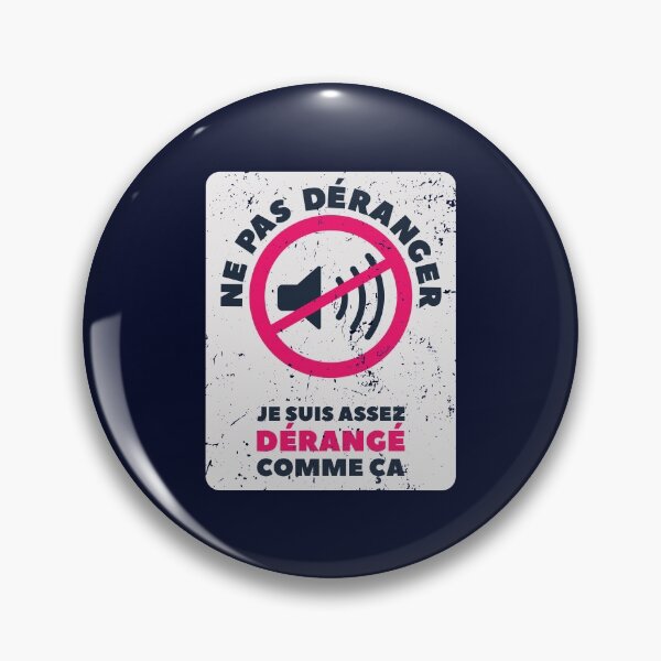 Item preview, Do not disturb, I'm disturbed enough like this designed and sold by REDPRINT Studio.