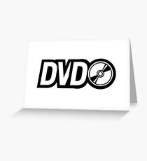 DVD (DVS Parody) Greeting Card