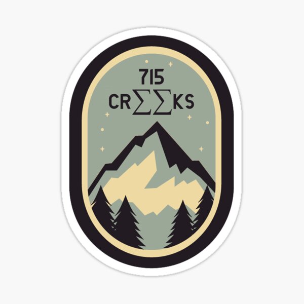 Bon Iver Creeks Sticker