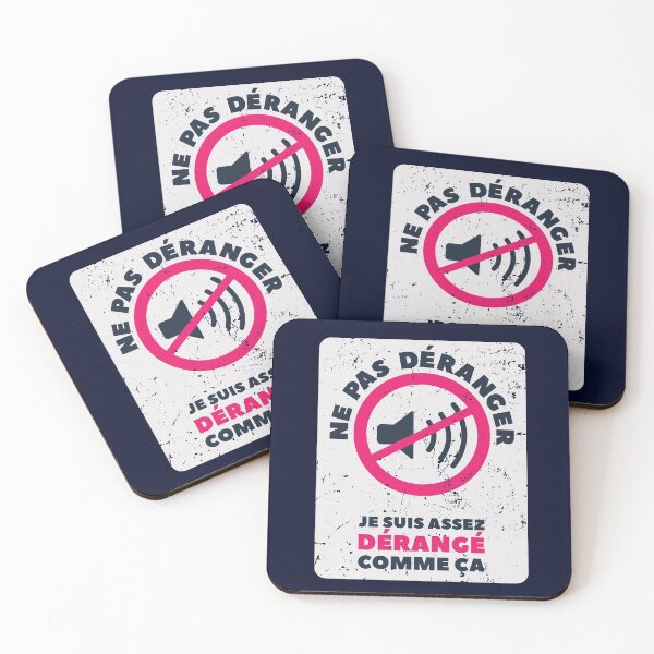 Item preview, Do not disturb, I'm disturbed enough like this designed and sold by REDPRINT Studio.