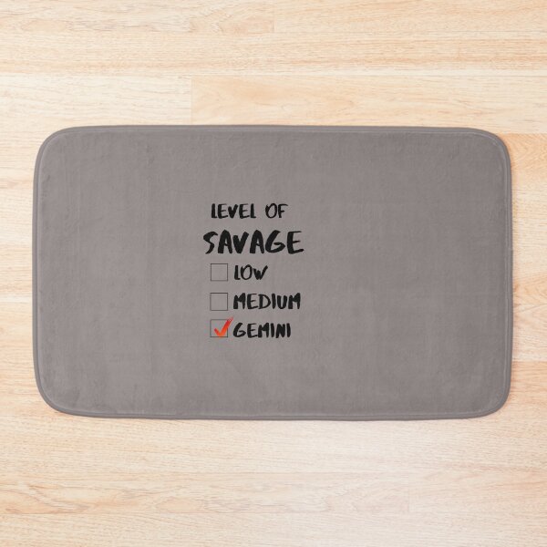 Item preview, Level Of Savage Gemini Shirts Tee designed and sold by chanat3659.