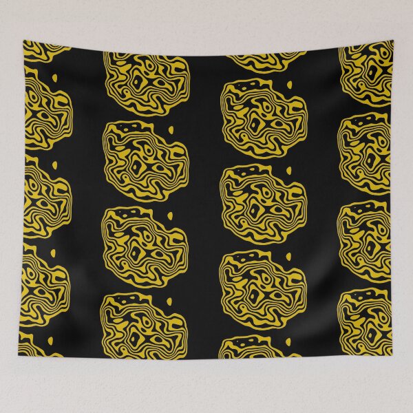 Item preview, Contour design - black and gold designed and sold by rahilvalani.
