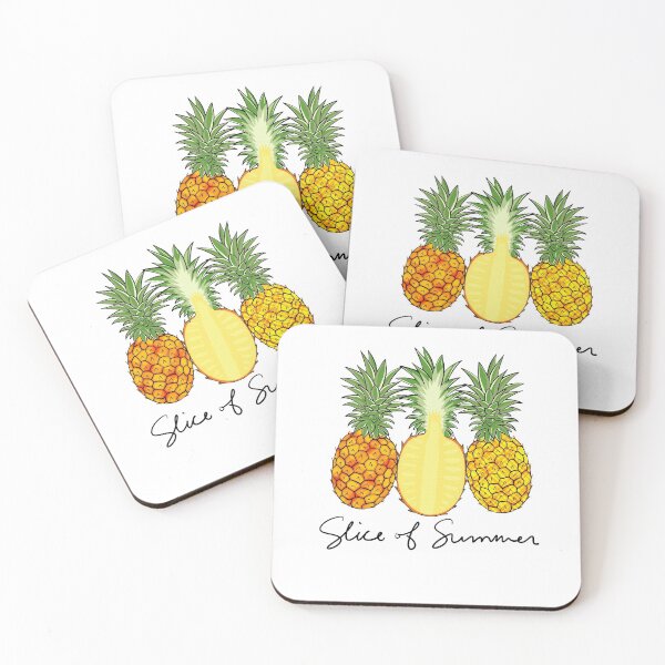 Item preview, Pineapple - Slice of Summer designed and sold by WaveOcean123.